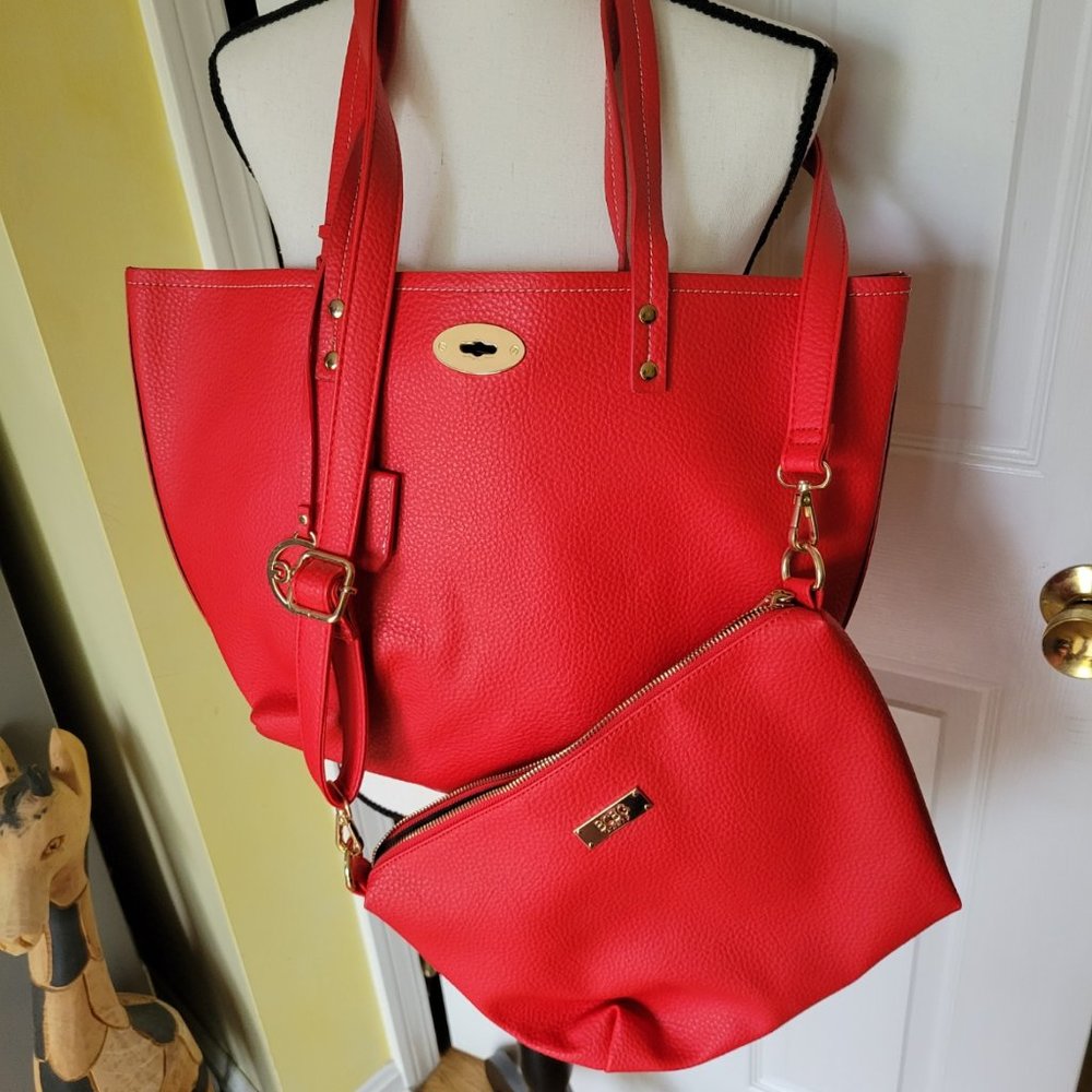 BCBG Carry Bag & Cross Body Bag (Set of 2)